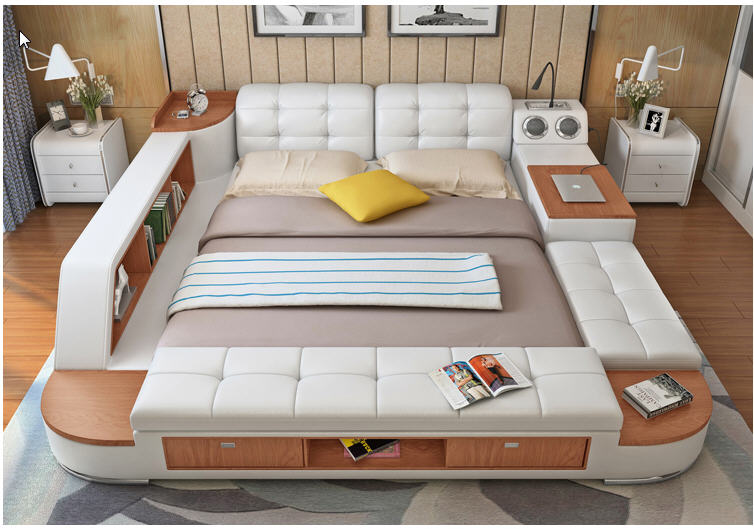 Real Leather Beds With Storage - Listitdallas
