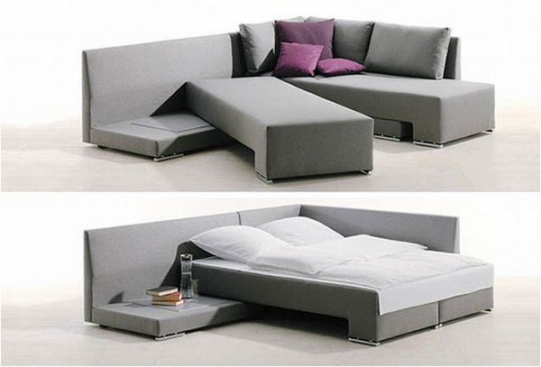 Sofa beds with bed box