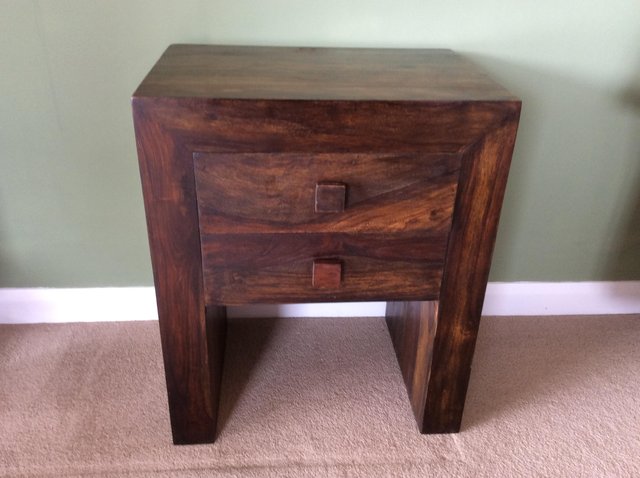 Solid Wood Bedside Table For Sale in Sheffield, South Yorkshire