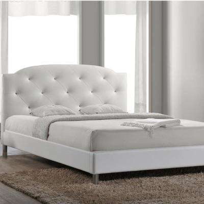Modern - Queen - White - Beds & Headboards - Bedroom Furniture - The