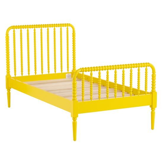 Twin Jenny Lind Bed (Yellow) in Beds | The Land of Nod | Kids