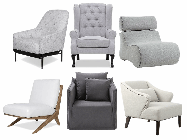 bedroom chair ideas for corner of bedroom grey chairs