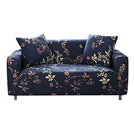 FORCHEER Stretch Sofa Slipcover Armchair Printed Pattern Couch Cover  Polyester Spandex Fabric Furniture Pet Protector for