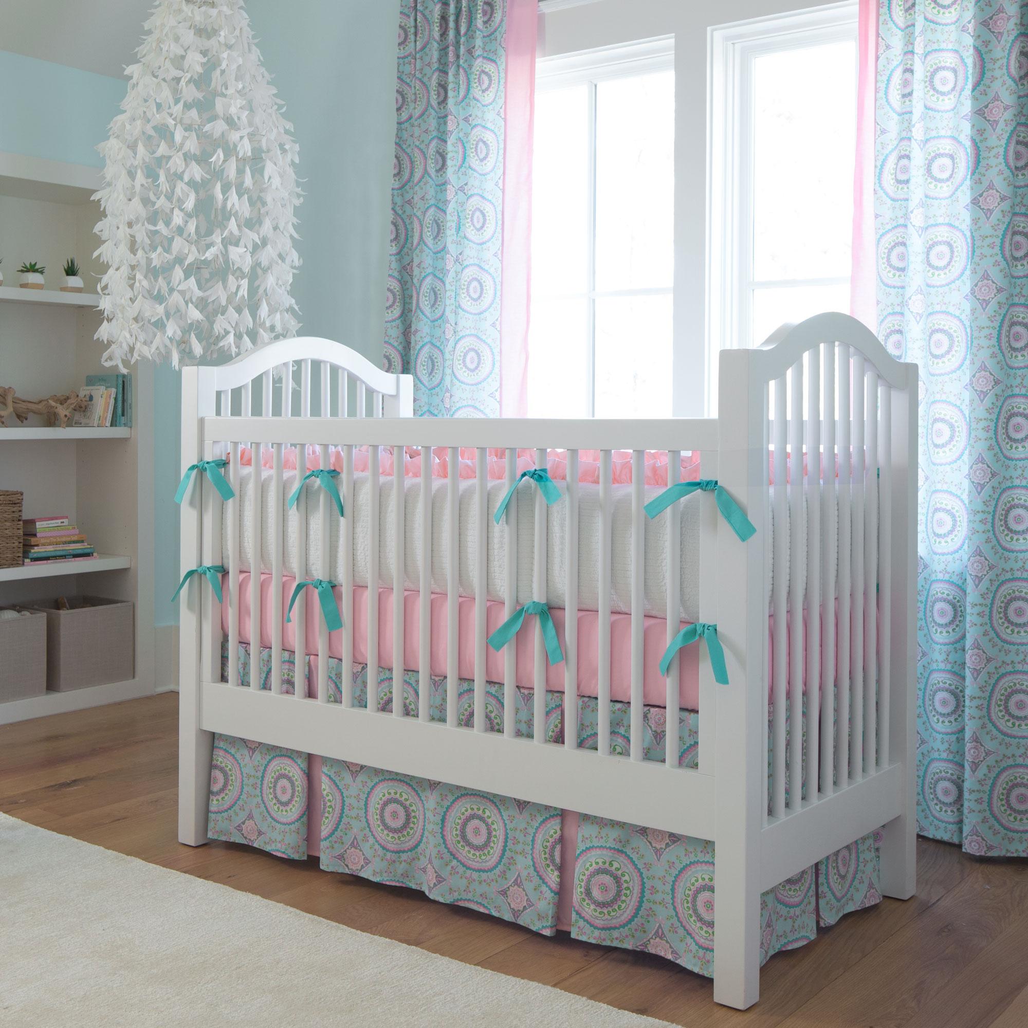 Aqua Haute Baby Crib Bedding