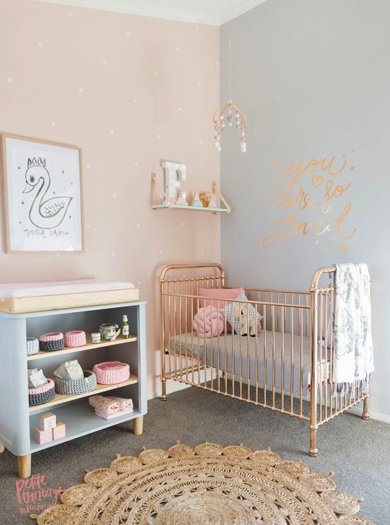Simple Yet Elegant Baby Girl Room Ideas