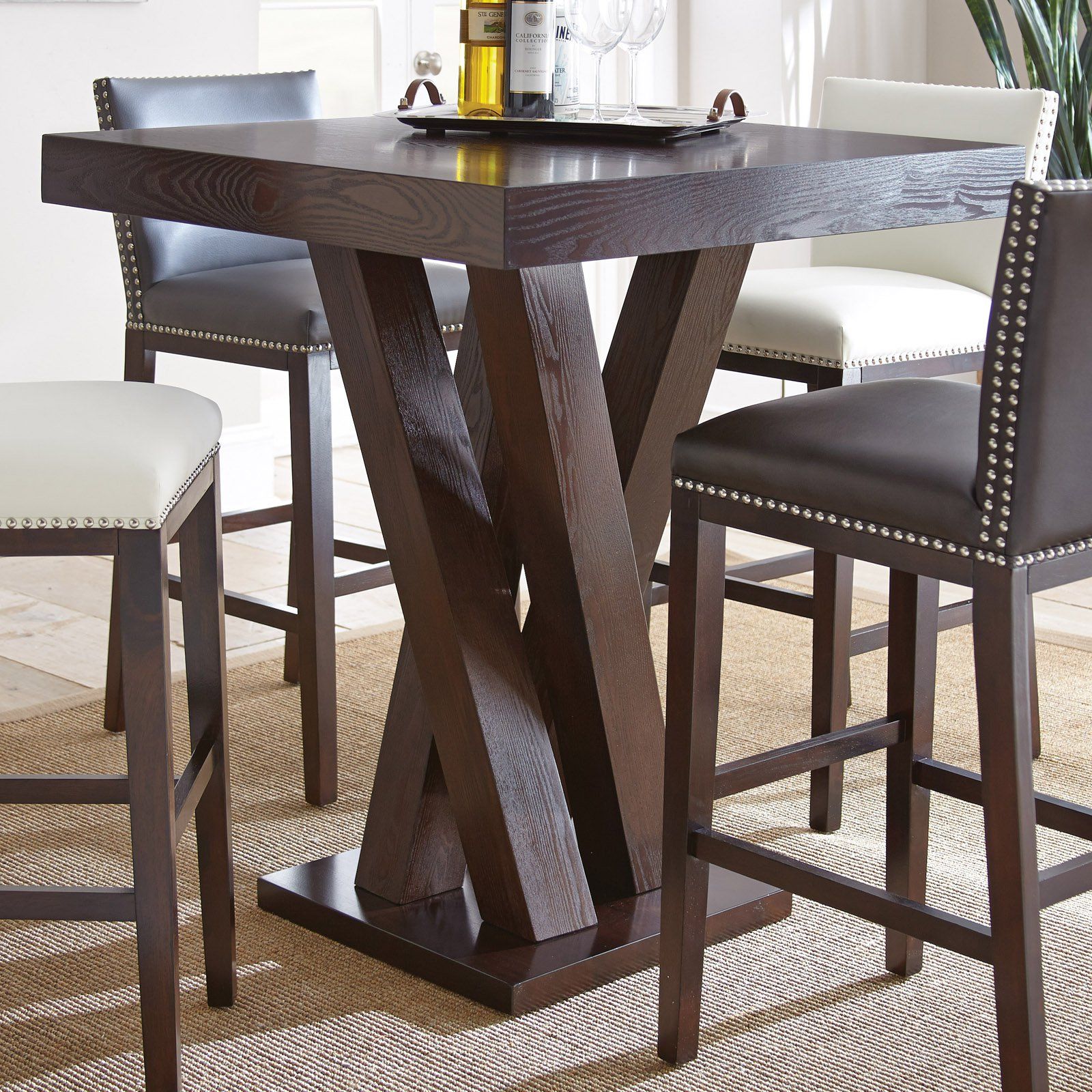 Steve Silver Tiffany Square Bar Height Table | from Traveller Location