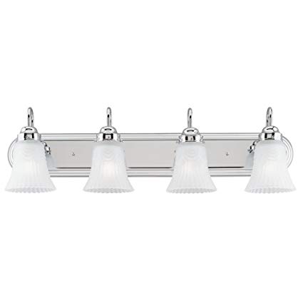 Westinghouse 6652300 4 Light Bracket Bathroom Light Fixture - Vanity Lighting  Fixtures - Traveller Location
