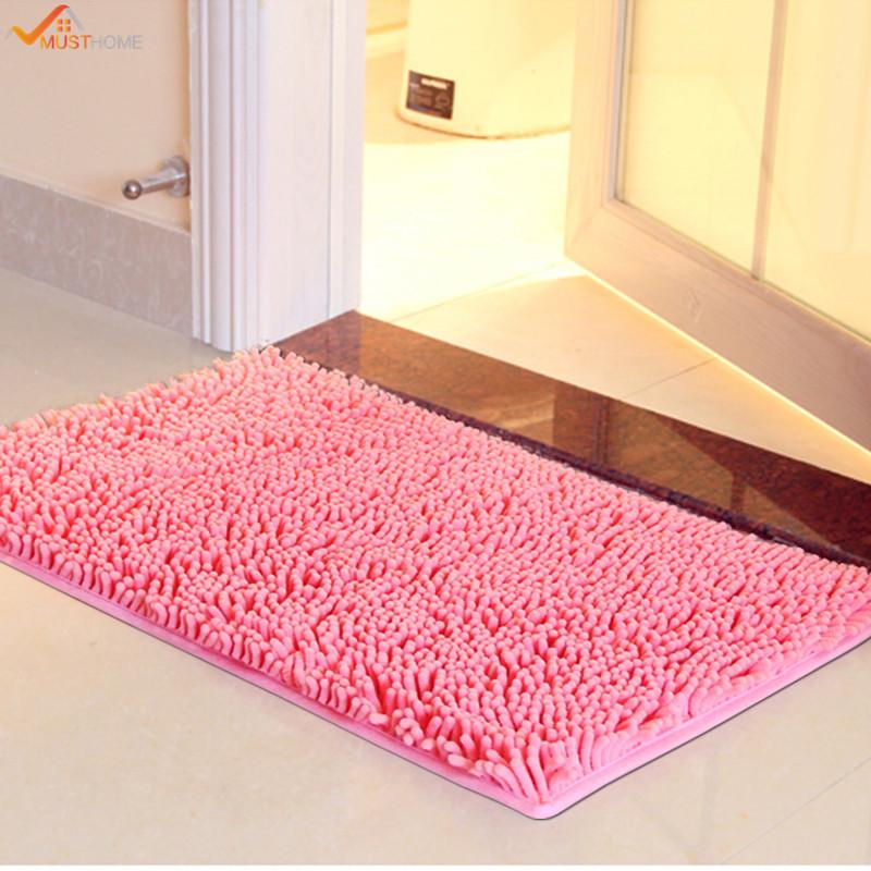 2019 40*60CM Microfiber Chenille Bathroom Rugs Carpet Shag Non Slip Shower  Soft Plush Absorbent Bath Mat Rug For Bathroom From Copy03, $25.61 |  Traveller Location