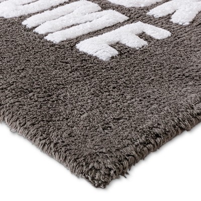 Tufted So Fresh Bath Rugs And Mats Pigeon Gray - Room Essentials™ : Target