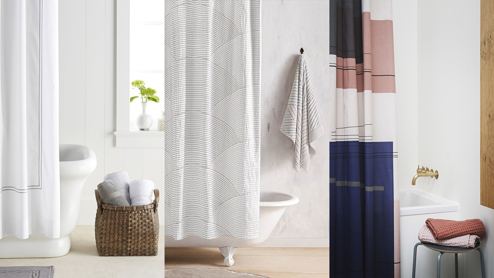 10 stylish shower curtains for a modern bathroom - shopping guide