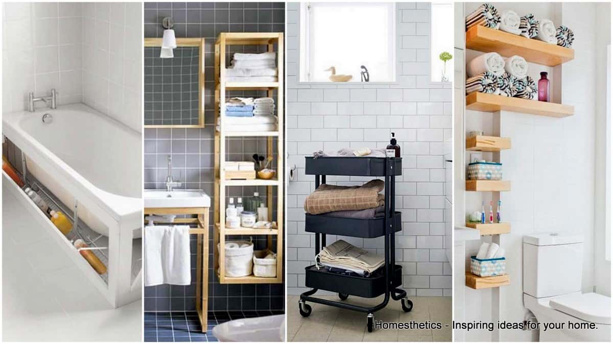 20 Smart Bathroom Storage Ideas That Will Impress You