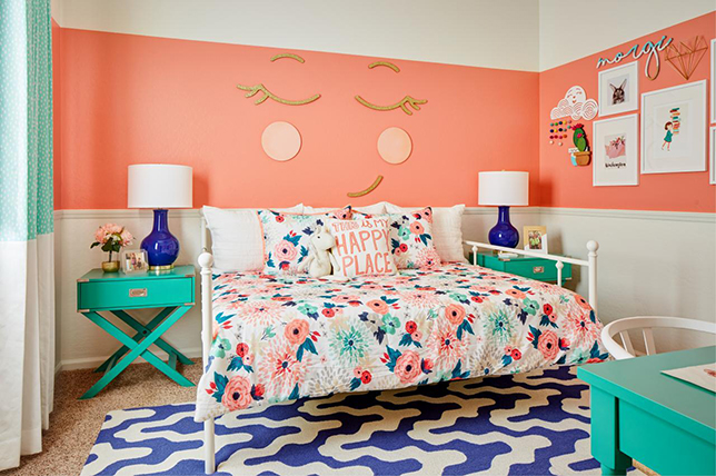 colorful teen bedroom ideas