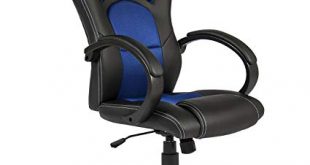 Best Choice Products Executive Padded PU Leather Racing Style Design Swivel  Office Chair for Gaming,