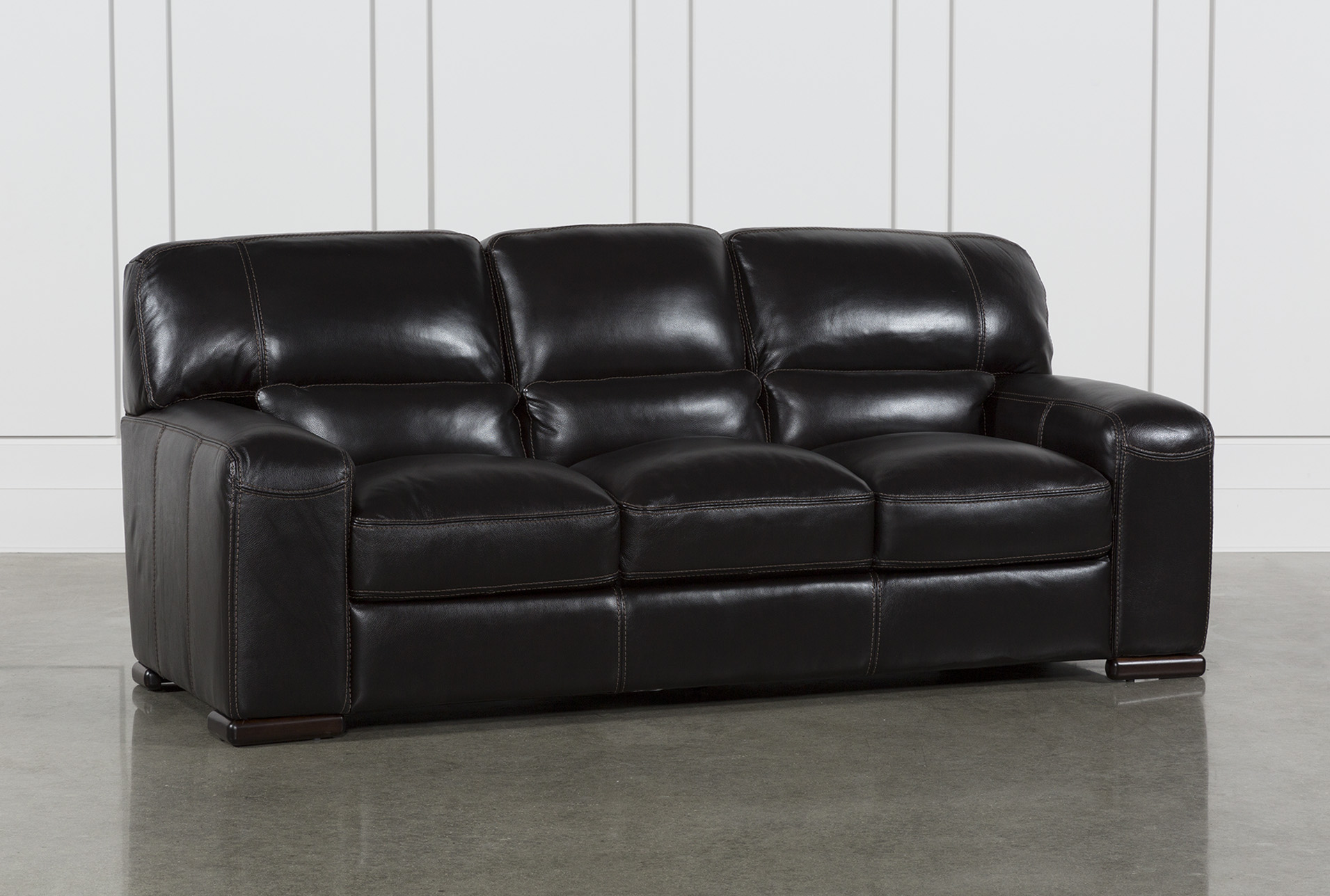 Black Leather Sofas