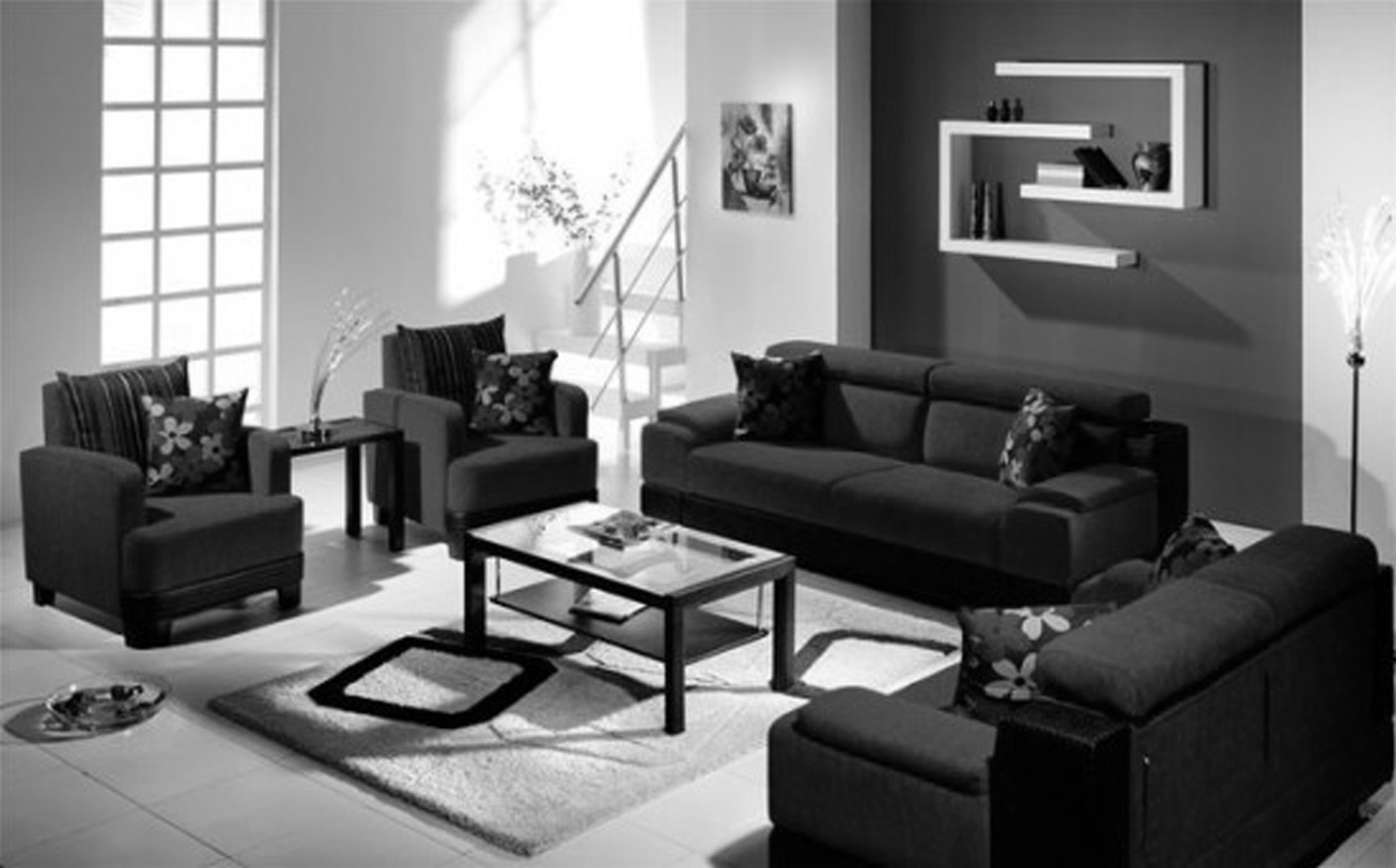 Beautiful Black Living Room Furniture 52 For Your with Black Living Room  Furniture