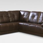 Brown Leather Corner Sofa