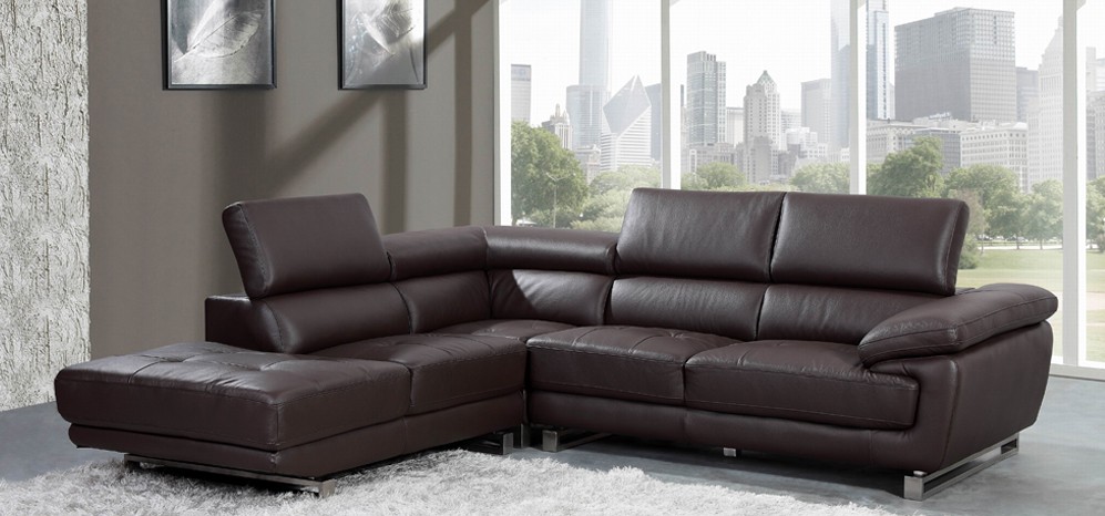 Leather corner sofas valencia corner espresso brown h8586lhf - leather  corner sofas.