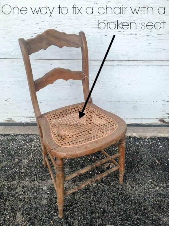 Easy tips for fixing a chair with a broken seat and how to reupholster a  chair
