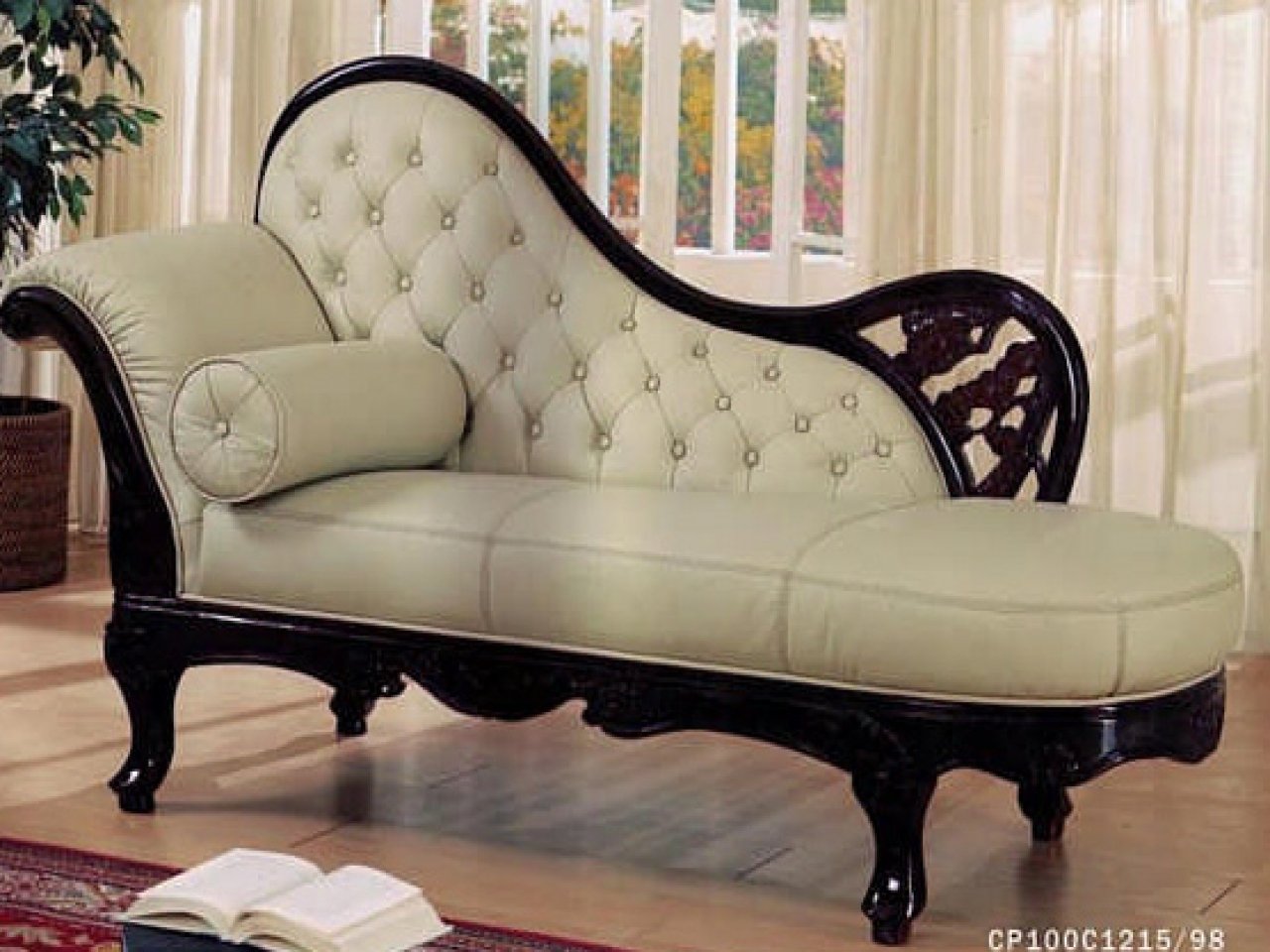 Leather chaise lounge chair, antique chaise lounge for .