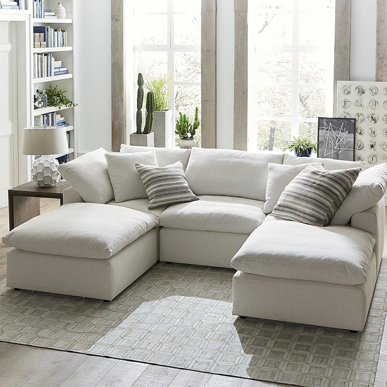 Envelop Small Double Chaise Sectional