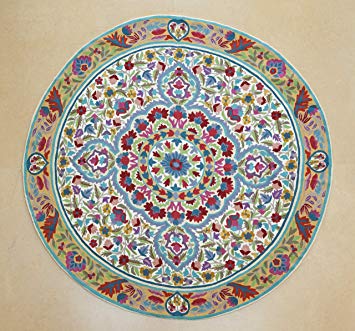 Traveller Location : 5 ft round, Mandala rug, floral area rugs, cool rugs, circular  rugs, rug store, affordable area rugs : Baby