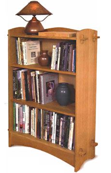 Weekend Project: Build an Arts and Crafts Bookcase - Fine Woodworking  Article free plans Woodworking