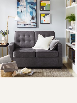 Sleeper sofa. Also known as a pull-out sofa, a sleeper sofa is a functional  way to turn a study into a guest room. Browse sleepers