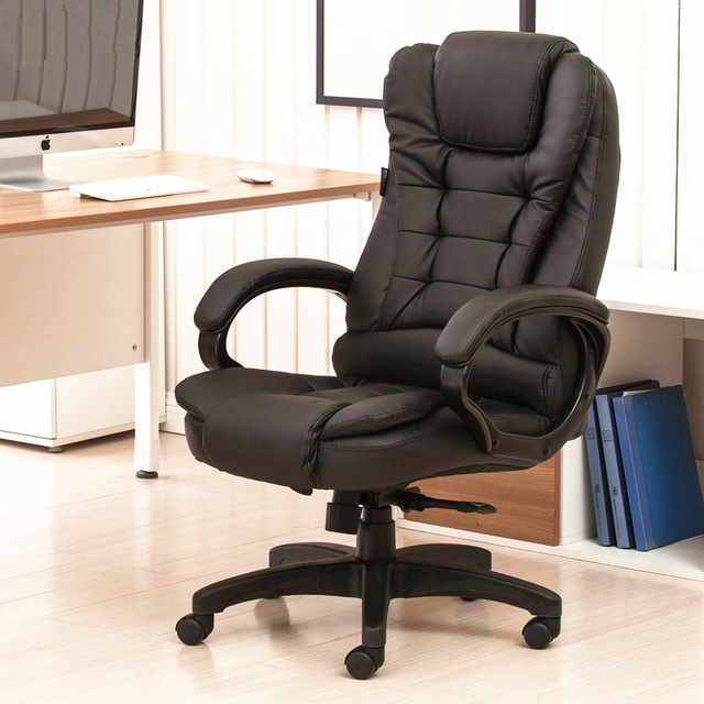 Simple Modern Soft Multifunctional Boss Chair Leisure Lying Staff Manager  Office Chair Lifting Swivel Computer Gaming