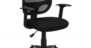 (Set of 8) Flash Furniture Mesh Back Computer Chair, Black