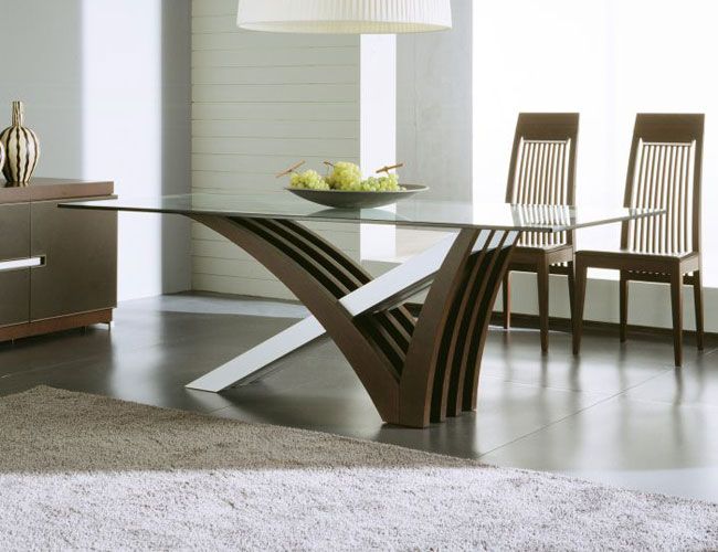 Glass Top Modern Dining Tables For Trendy Homes | Decozilla