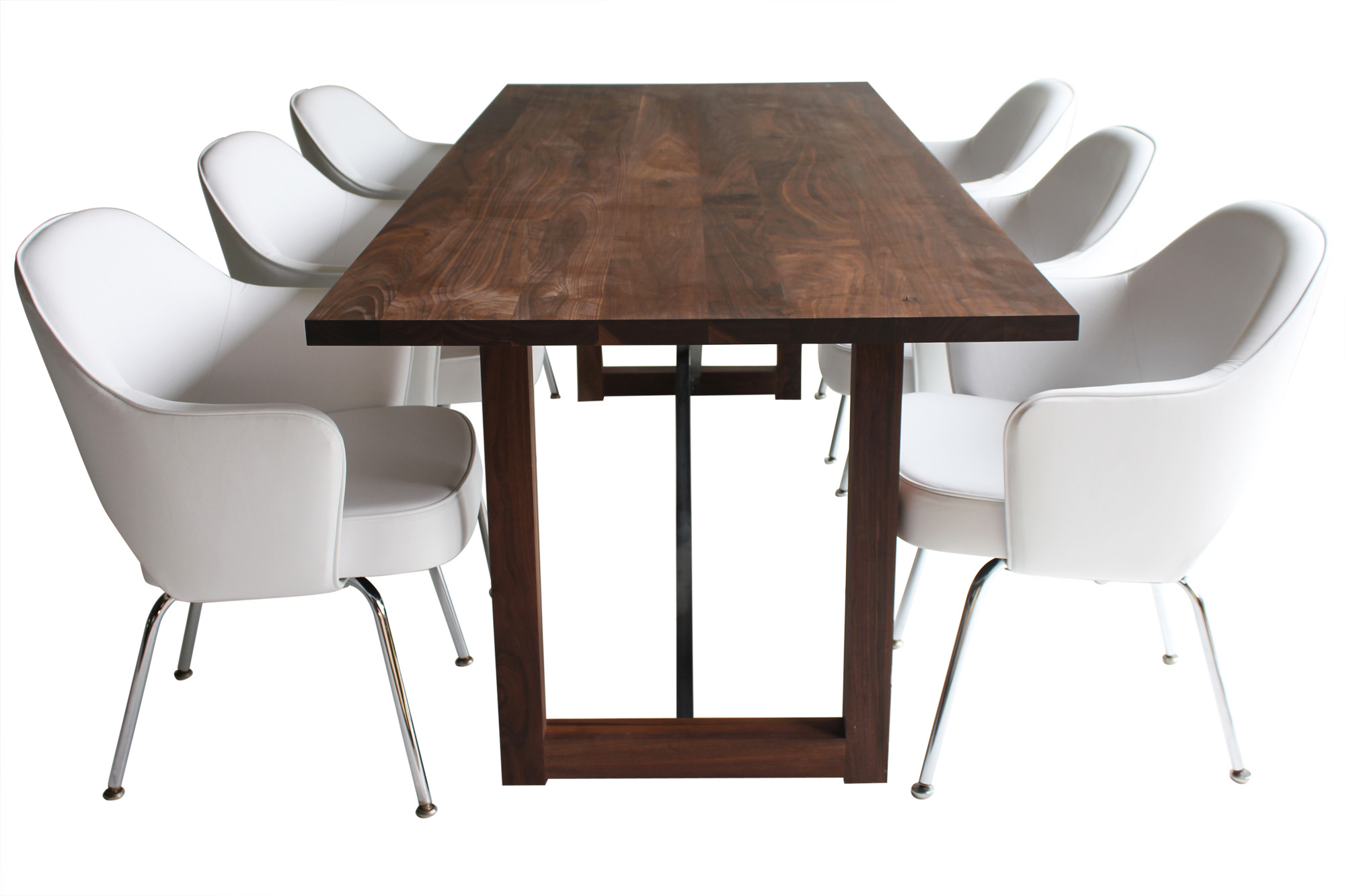 Zoom image Modern Dining Table 0116 Contemporary, Industrial, Transitional,  Rustic Folk, Organic, MidCentury