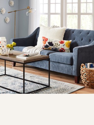 76” sofas are great for small spaces, while sofas 89” & bigger can anchor a  larger room. Browse sofas