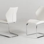 Contemporary White Dining Chairs