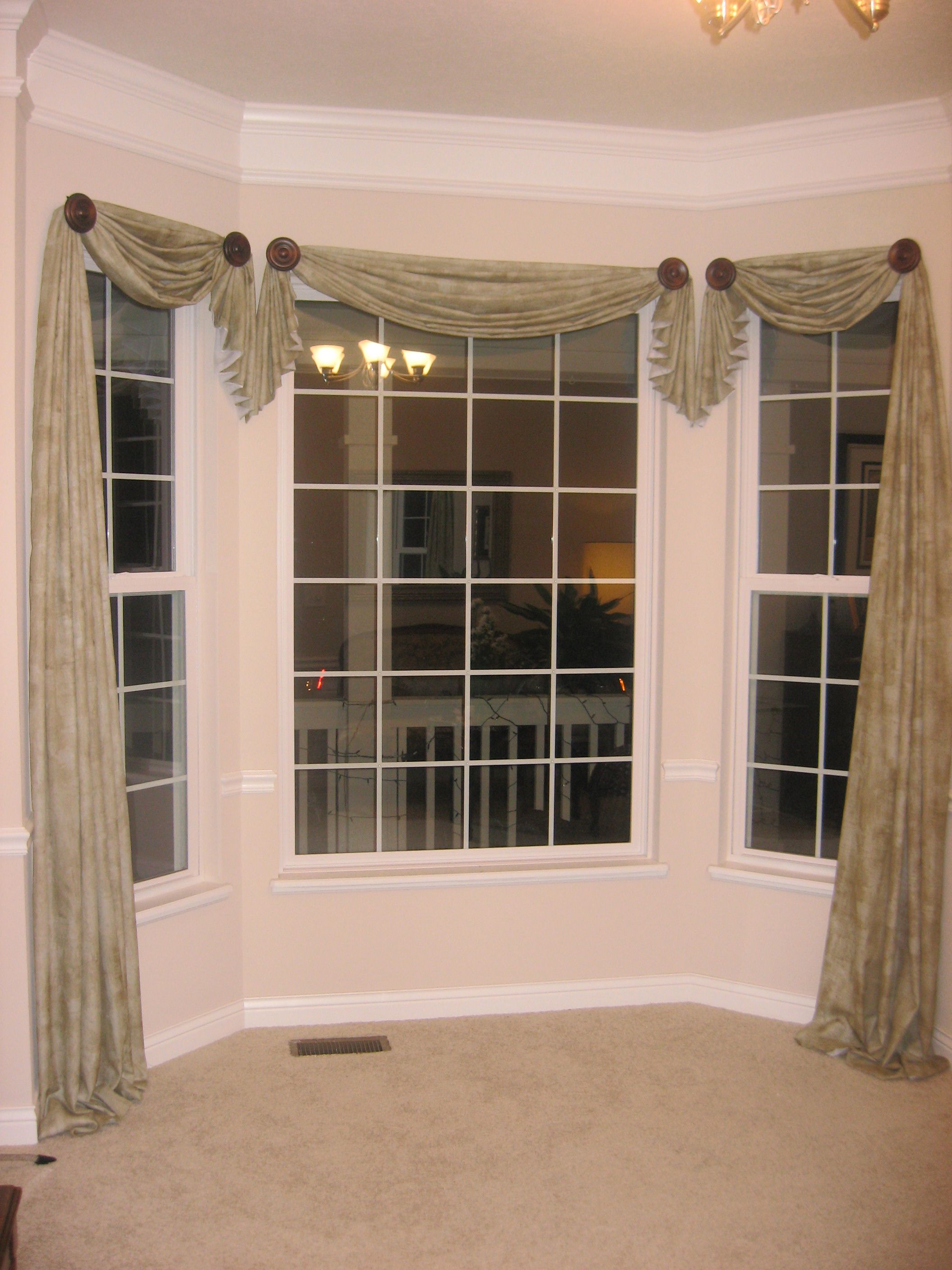 window scarf designs
