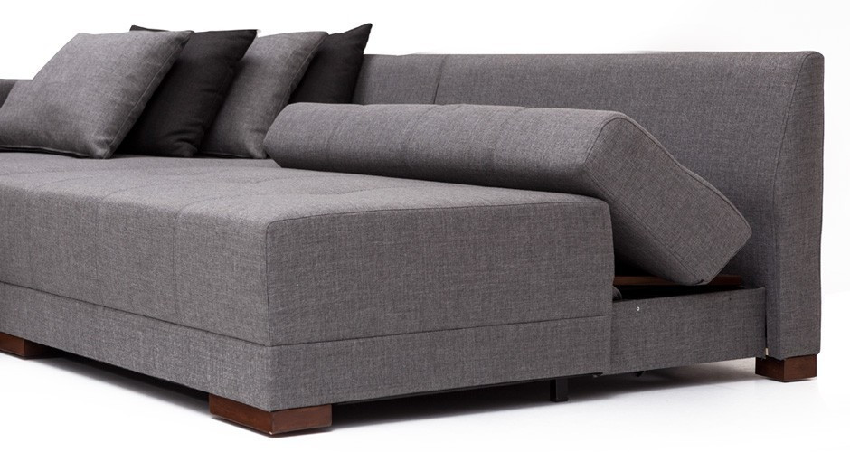 grey convertible sofa beds