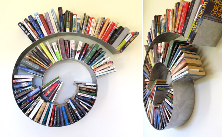 Spiral Bookcase - Cool bookshelves