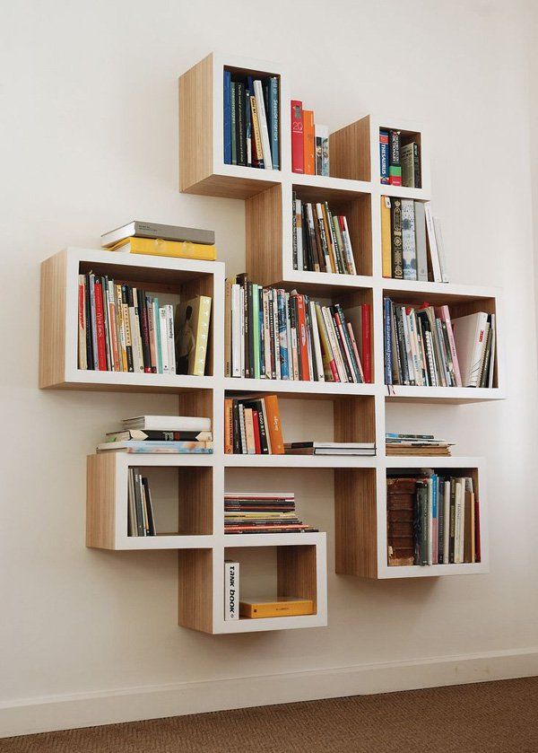 60 Creative Bookshelf Ideas, some are too messy, but a few are really  creative and doable!