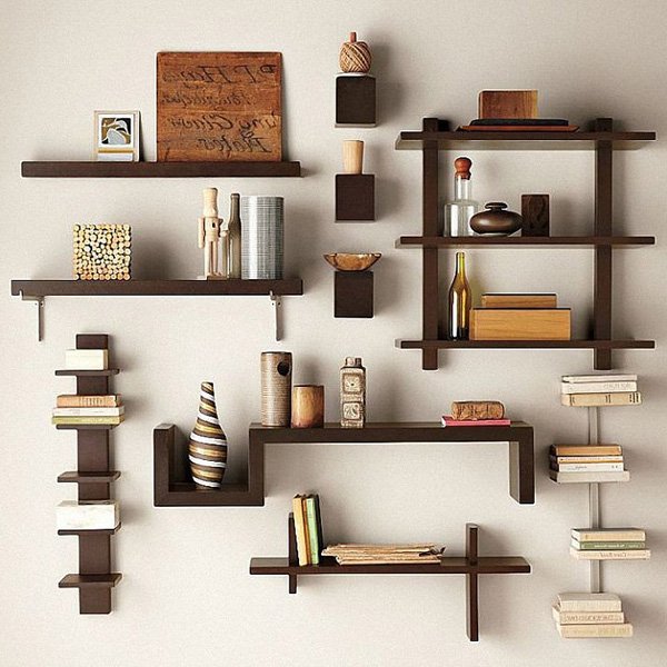 Creative Design Ideas Wall Bookshelves - 60 Creative Bookshelf Ideas