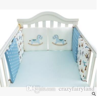 Cartoon Animal Crib Bumper Baby Bed Bumper In The Crib Cot Bumper Baby Bed  Protector Crib Bumpers Newborn Toddler Bed Bedding Set Twin Bedding Sets  Boys
