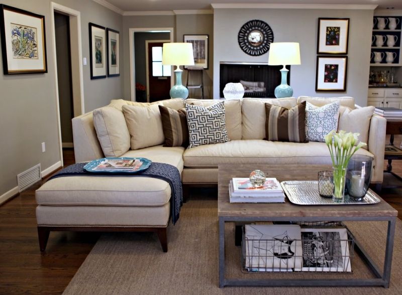 Living Room Decorating Ideas on a Budget - Living Room. Love this!