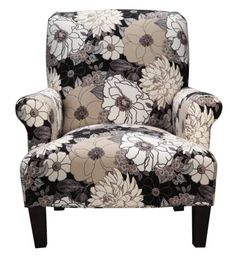 I REALLY WANT some sort of decorative chair for the living room. Floral  Chair,