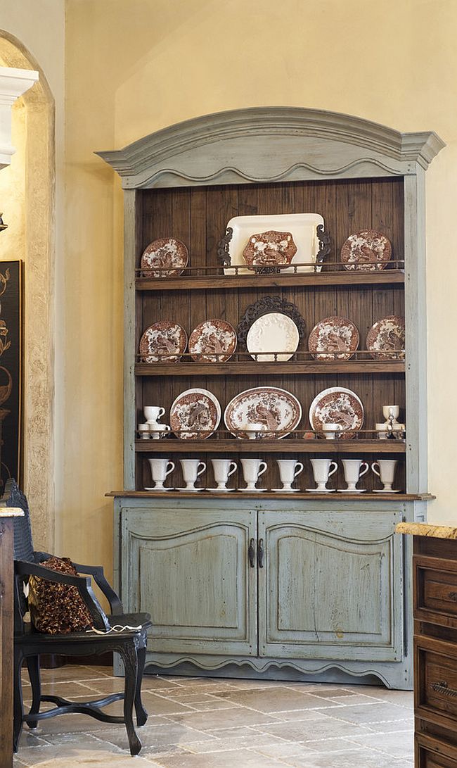 View in gallery Dining room hutch is the perfect place to showcase your  best china come holiday season and