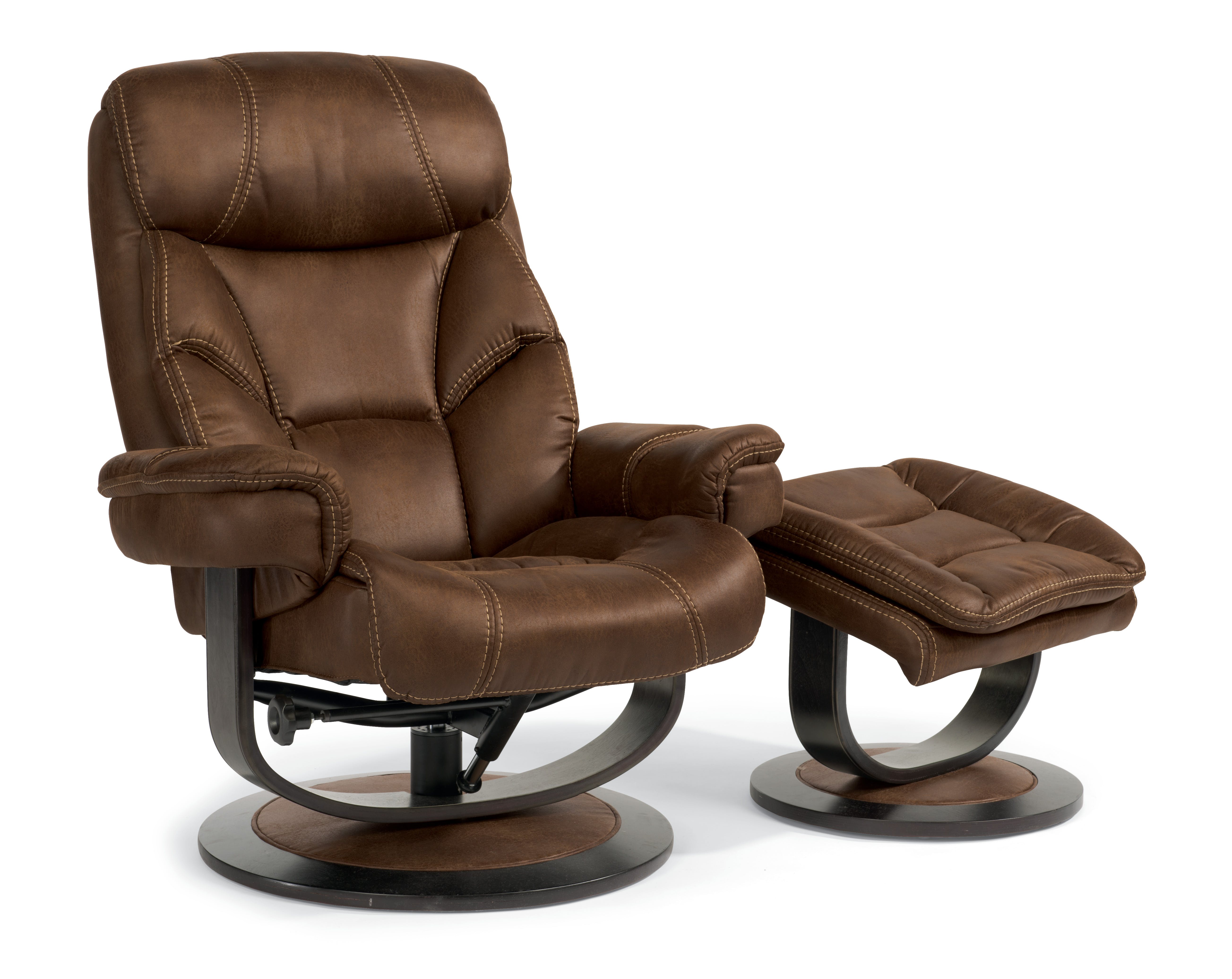 Flexsteel Recliner Chair and Ottoman 456870 - Talsma Furniture