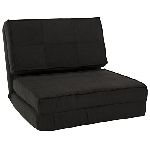 Traveller Location: Best Choice Products Convertible Sleeper Chair Bed (Black):  Home & Kitchen