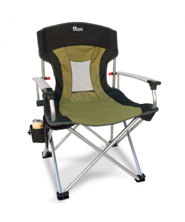 New Age vented back outdoor aluminum Chair from Innovative Earth products