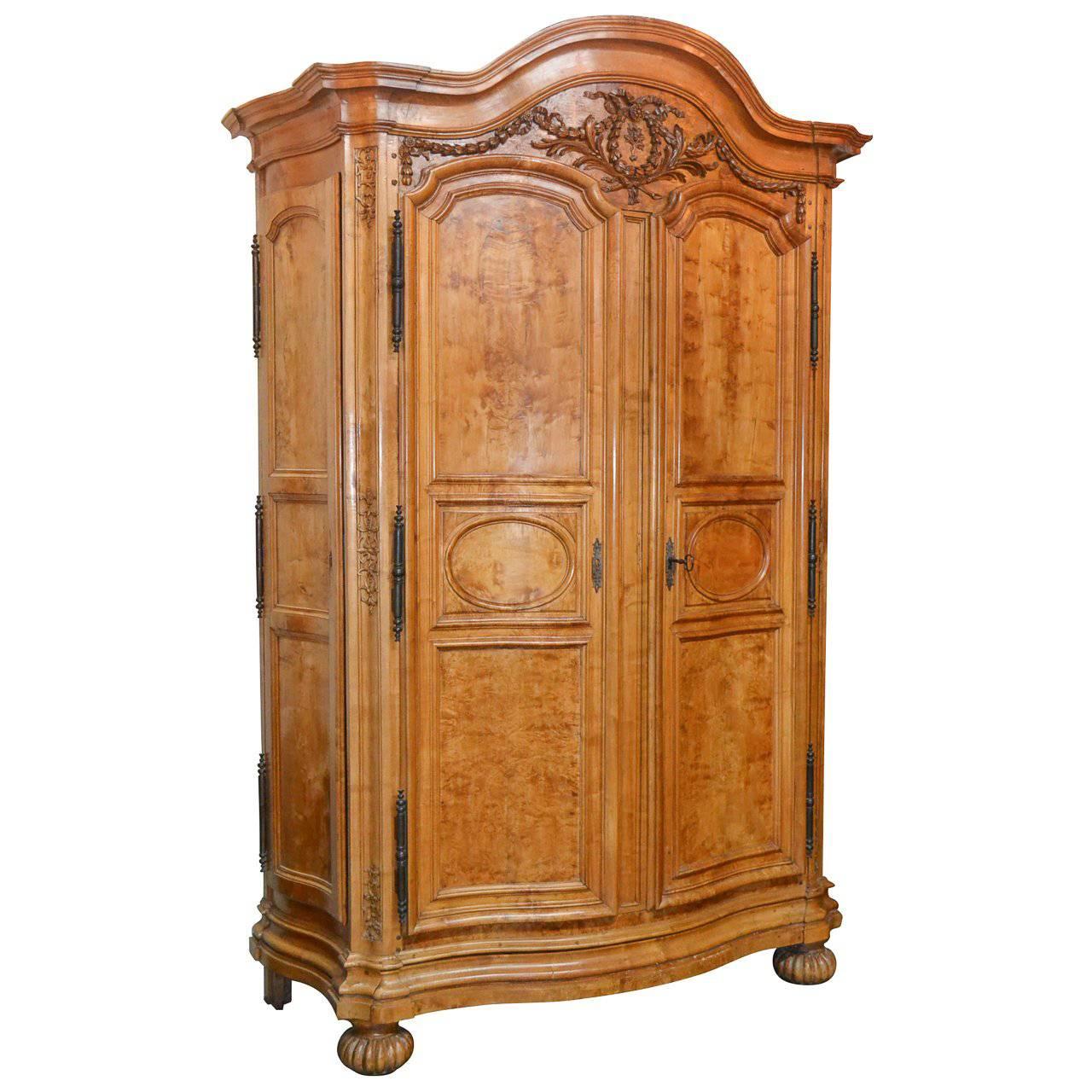 Incredible 18th Century French Armoire from Lyon For Sale