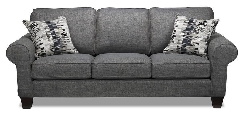 Drake 3 Pc. Living Room Package - Grey | Leon's