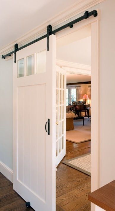 Another Interior Sliding Door | Just Wonderful | Content in a Cottage