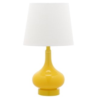 Safavieh Kids Lighting 17.5-inch Amy Yellow Mini Table Lamp