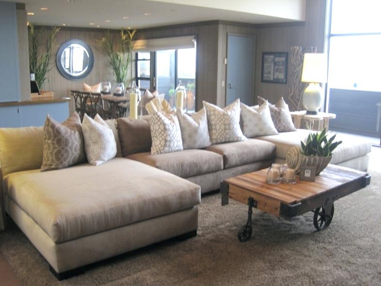 Extra large sectional sofas with chaise for comfort